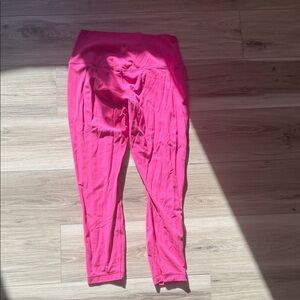 lululemon athletica Bright Pink Leggings